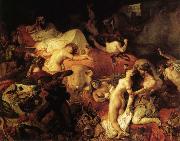 Eugene Delacroix The Death of Sardanapalus Germany oil painting reproduction